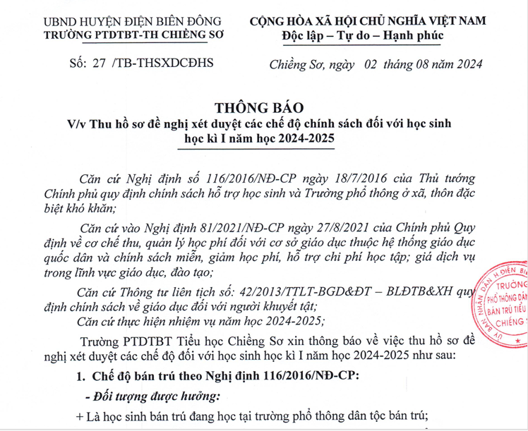 Thông báo