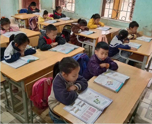 Rèn cách vệ sinh cá nhân cho học sinh tiểu học vào mùa đông